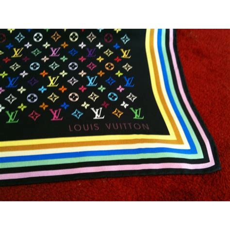 foulard louis vuitton multicolor|louis vuitton squares.